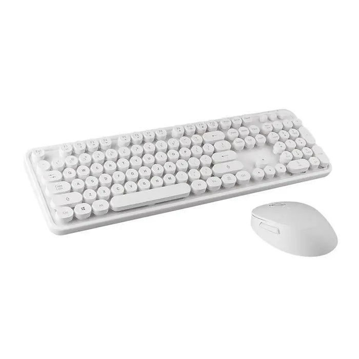 Wireless keyboard + mouse set MOFII Sweet 2.4G (white) - Sets<<<Keyboards<<<Gaming<<<InnproXML