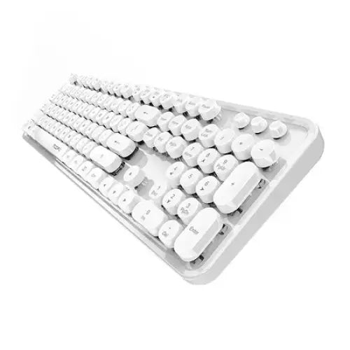 Wireless keyboard + mouse set MOFII Sweet 2.4G (white) - Sets<<<Keyboards<<<Gaming<<<InnproXML