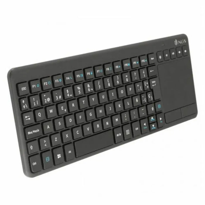 Wireless Keyboard NGS TV Warrior Black Spanish Qwerty - Електроника Периферни и резервни части<<<Компютри|