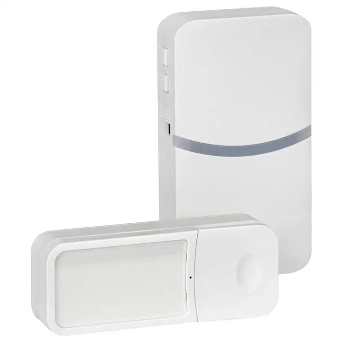 WIRELESS KINETIC DOORBELL 18 MELODIES IP44 ULTRALUX - Звънци<<<Електроматериали<<<Строителни
