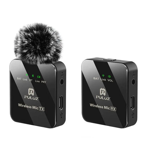 Wireless Lavalier Microphone PULUZ 1 TX + 1 RX - Lavalier<<<Microphones<<<Audio<<<InnproXML