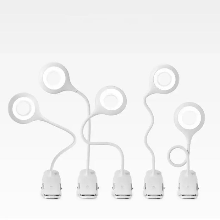 Wireless LED reading lamp with clip + black micro USB cable - Table lamps<<<HurtelXML