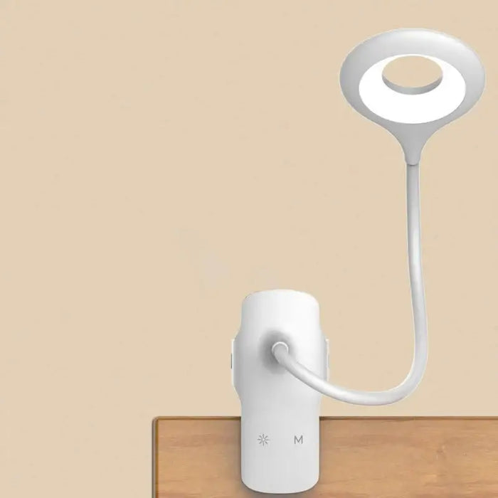 Wireless LED reading lamp with clip + black micro USB cable - Table lamps<<<HurtelXML