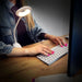 Wireless LED reading lamp with clip + black micro USB cable - Table lamps<<<HurtelXML