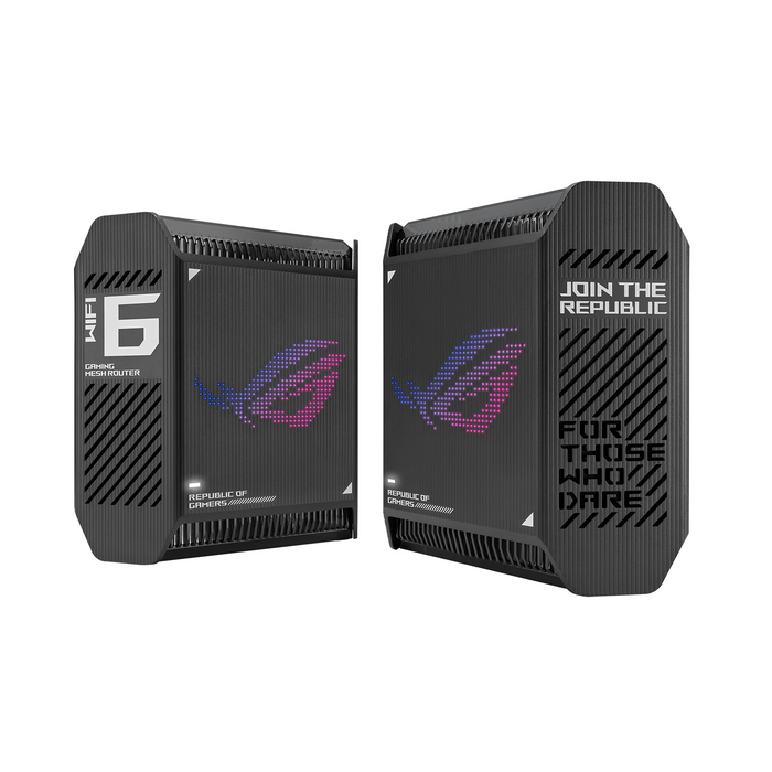 Wireless Mesh System ASUS ROG Rapture GT6 (B-2-PK) AX10000 WiFi 6 (802.11ax) - Рутери<<<Мрежи<<<Мрежи и умен