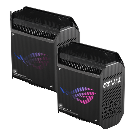 Wireless Mesh System ASUS ROG Rapture GT6 (B-2-PK) AX10000 WiFi 6 (802.11ax) - Рутери<<<Мрежи<<<Мрежи и умен