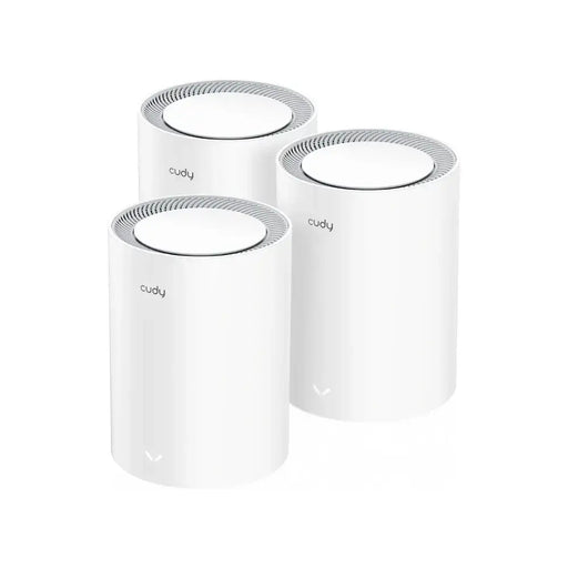 Wireless MESH system Cudy M3000 3 pieces AX3000 Dual Band 2.4/5 GHz 574 - 2402 Mbps - Безжични рутери<<<Мрежово