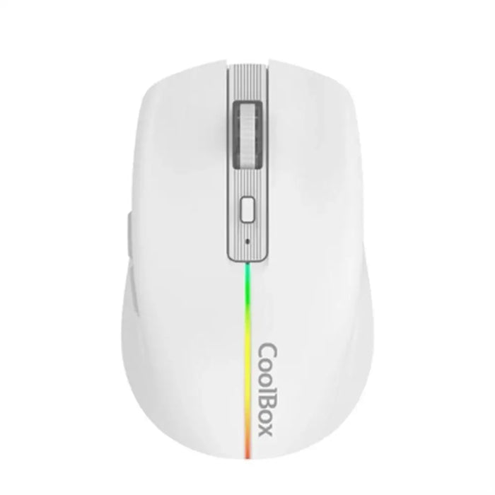 Wireless Mouse CoolBox W01 White 1600 dpi - Електроника Периферни и резервни части<<<Компютри|