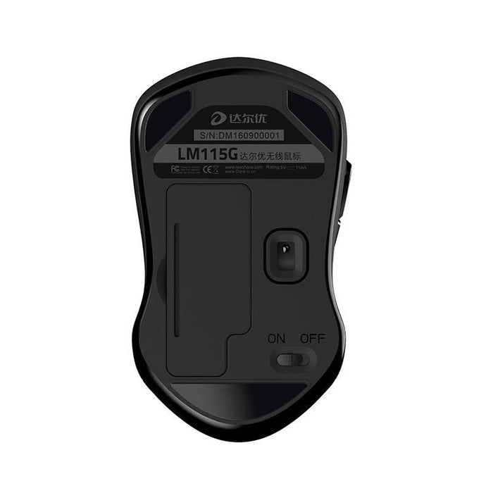 Wireless mouse Dareu LM115G 2.4G 800-1600 DPI (black) - Wireless<<<Mice<<<Gaming<<<InnproXML