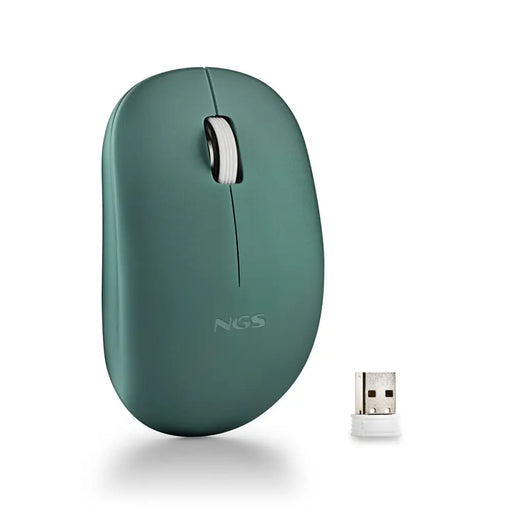 Wireless Mouse NGS FOGPROGREEN Green 1000 dpi (1 Unit) - Електроника Периферни и резервни части<<<Компютри|