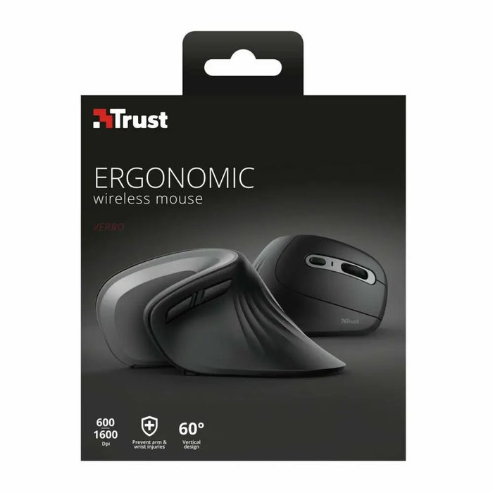 Wireless Mouse Trust Verro Black - Електроника Периферни и резервни части<<<Компютри| Електроника<<<BigBuy&&&Мишки &