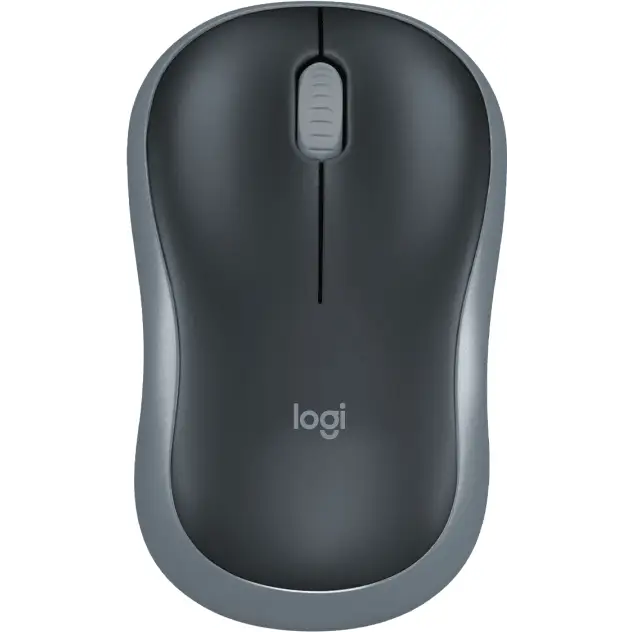 Wireless optical mouse LOGITECH M185 USB Grey/Black - Mice<<<Logitech<<<LOGITECH<<<PolyComp&&&Мишки<<<Компютърна