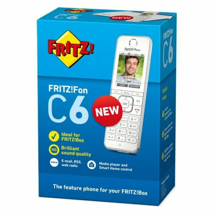 Wireless Phone Fritz! 20002875 White - Електроника Телефони и таблети<<<Компютри| Електроника<<<BigBuy&&&Стационарни и