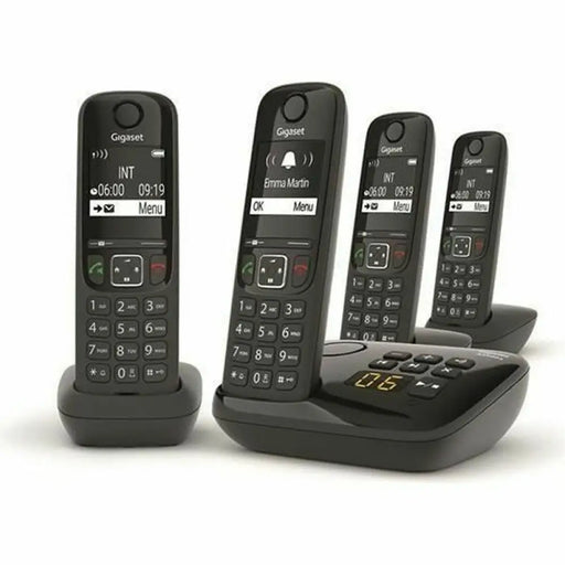 Wireless Phone Gigaset AS690A Quattro Black - Стационарни и IP телефони<<<Електроника Телефони и таблети<<<Компютри|