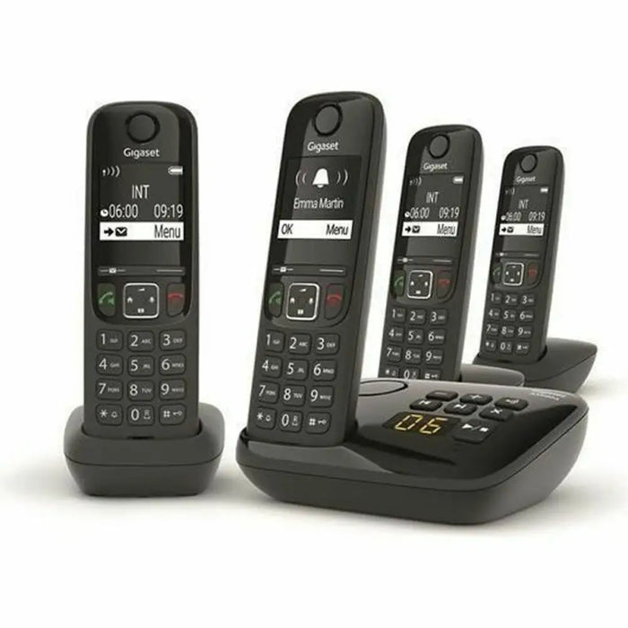 Wireless Phone Gigaset AS690A Quattro Black - Стационарни и IP телефони<<<Електроника Телефони и таблети<<<Компютри|