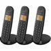 Wireless Phone Logicom ILOA 350 TRIO Black - Електроника Телефони и таблети<<<Компютри|