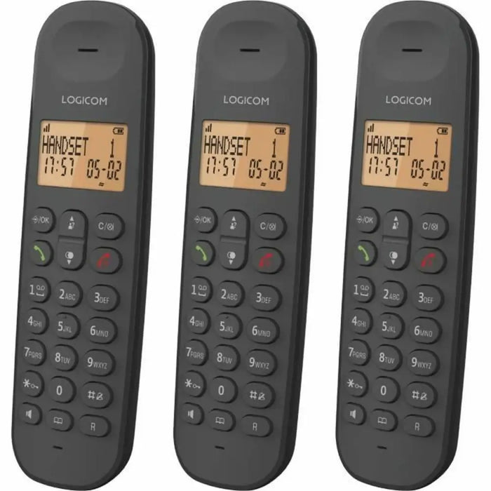 Wireless Phone Logicom ILOA 350 TRIO Black - Електроника Телефони и таблети<<<Компютри|