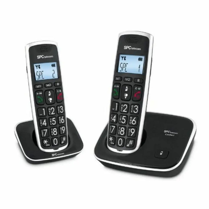 Wireless Phone SPC 7609N Black - Електроника Телефони и таблети<<<Компютри| Електроника<<<BigBuy&&&Стационарни и IP