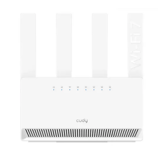 Wireless router Cudy BE3600 Gigabit Dual Band Wi-Fi 7 4x10/100/1000 4x5dBi antennas white - Безжични рутери<<<Мрежово
