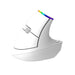 Wireless Vertical Mouse Delux M618C 2.4G 1600DPI RGB (white) - Vertical mice<<<Mice<<<Gaming<<<InnproXML