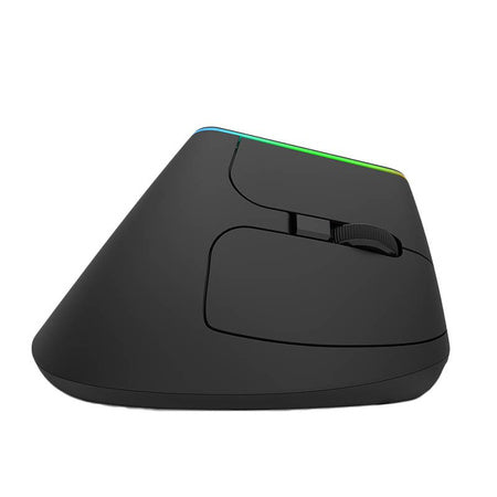 Wireless Vertical Mouse Delux M618DB BT4.0 + 2.4Ghz 4000DPI RGB - Vertical mice<<<Mice<<<Gaming<<<InnproXML
