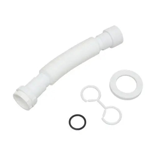 WIRQUIN CORRUGATED CONNECTION FOR SIPHON - WHITE 40/50 WIRQUIN - Сифони и фитинги за умивалник<<<Санитарна керамика и