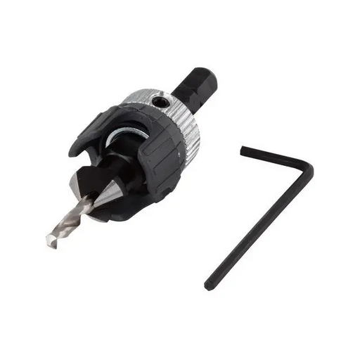 Wolfcraft 2544000 - 3,2-12mm Screw Starter With Countersink and Depth Stop - ScrewdriversNRE-WKR<<<Manual