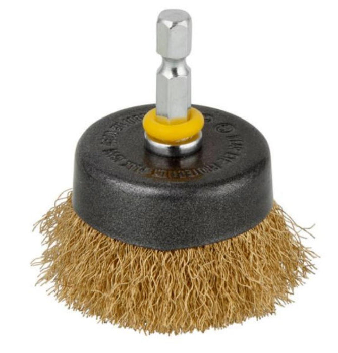 DRILL BRUSH BRASS WOLFCRAFT