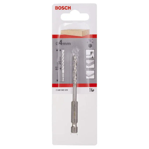 WOOD DRILL BOSCH 4X43X88 - Свредла<<<Консумативи за електроинструменти<<<Инструменти и