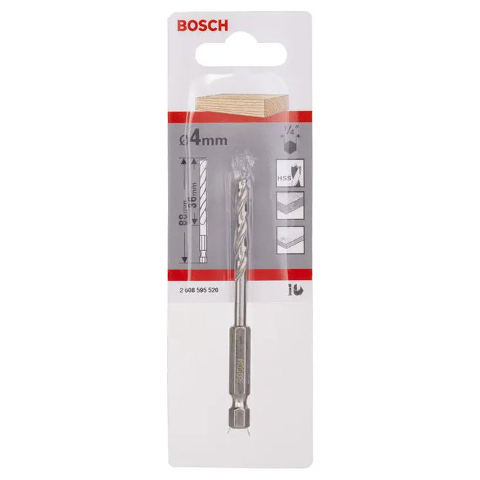 WOOD DRILL BOSCH 4X43X88 - Свредла<<<Консумативи за електроинструменти<<<Инструменти и