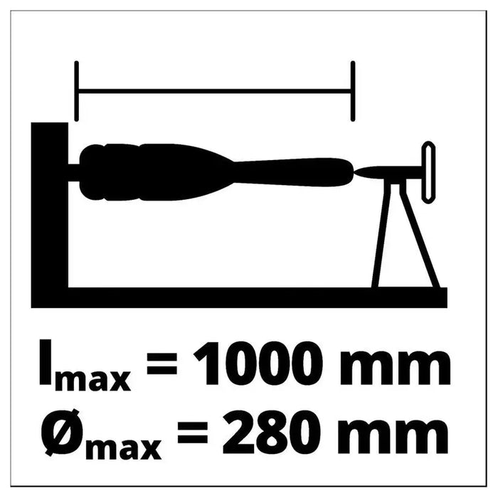 WOOD LATHE EINHELL TC-WW 1000/1 - Други настолни машини<<<Големи машини<<<Инструменти и железария<<<Praktiker&&&Други