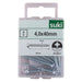 WOOD SCREW 4X40 MM SUKI 8 PCS - Винтове<<<Винтове и болтови съединения<<<Инструменти и железария<<<Praktiker