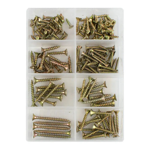WOOD SCREW SET 160 PCS DIFFERENT SIZES NEXTOOL - Винтове<<<Винтове и болтови съединения<<<Инструменти и