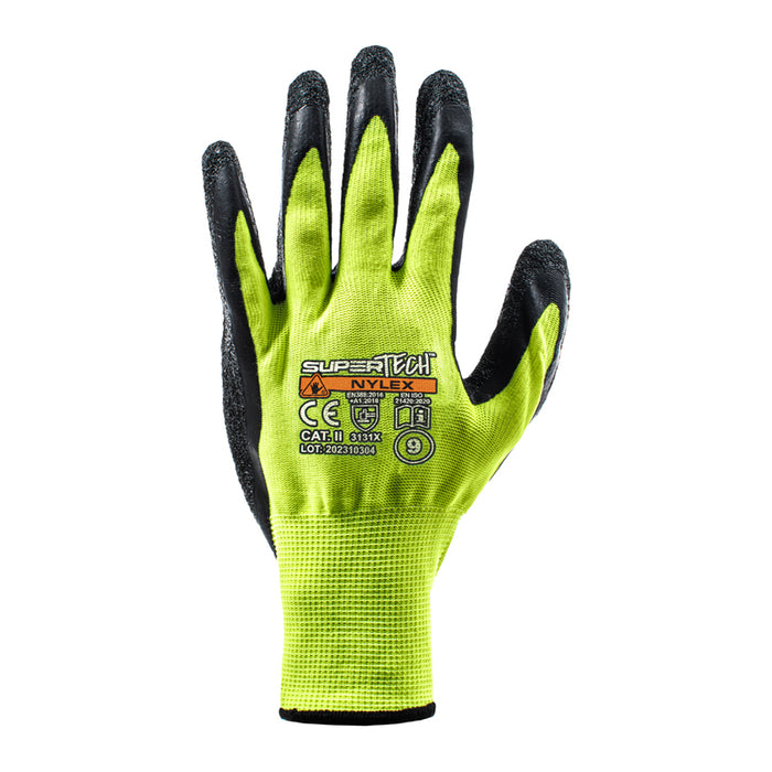 GLOVES SIZE: 9 WORKLINK ST NYLEX