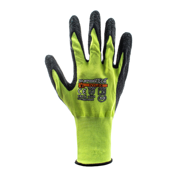 GLOVES SIZE: 10 WORKLINK ST NYLEX