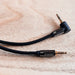 Wozinsky AUX cable angled (male-male) mini jack cable 1.5 m black - Audio cables<<<HurtelXML