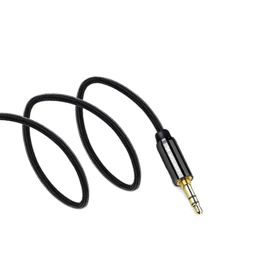 Wozinsky AUX cable angled (male-male) mini jack cable 2 m black - Audio cables<<<HurtelXML