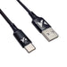 Wozinsky cable USB - USB Type C 2,4A 1m black (WUC-C1B) - Cell phone cables<<<HurtelXML