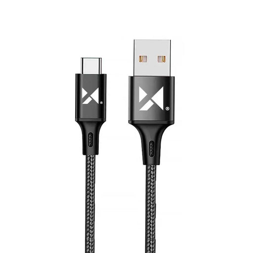 Wozinsky cable USB - USB Type C 2,4A 1m black (WUC-C1B) - Cell phone cables<<<HurtelXML