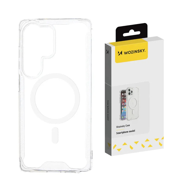Wozinsky Clear Corner Case MagSafe Samsung Galaxy S25+ Transparent - Cell phone cases and covers<<<HurtelXML