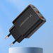Wozinsky CWCUCB 30W USB-C / 2 x USB-A wall charger - black - Cell phone USB charger<<<HurtelXML