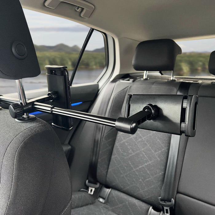 Wozinsky Double Headrest Car Phone Holder Black (WTHBK1) - Uchwyty samochodowe do telefonów<<<HurtelXML