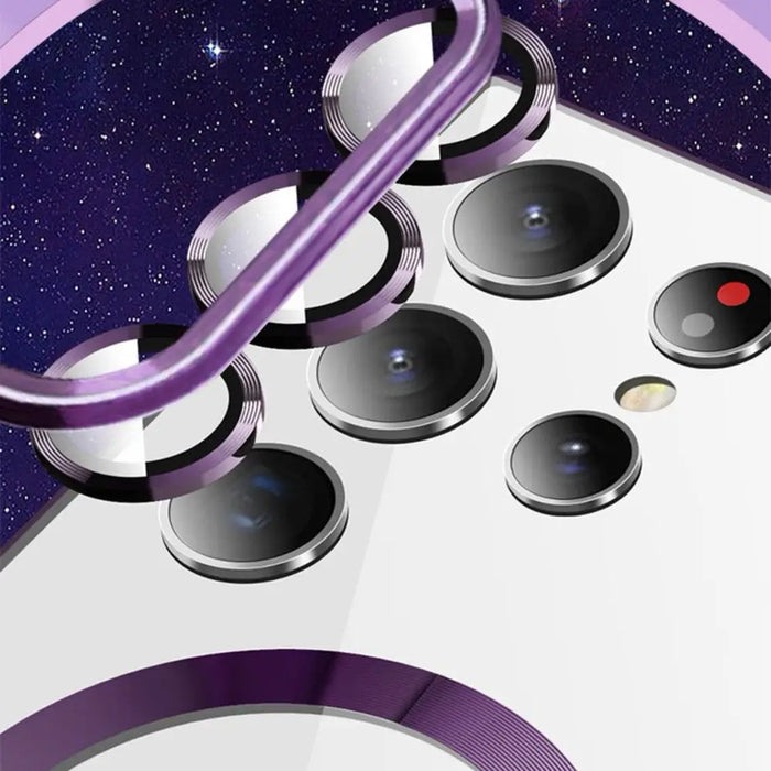 Wozinsky Electroplated Magsafe case for Samsung Galaxy S24 FE - pink - Cell phone cases and covers<<<HurtelXML