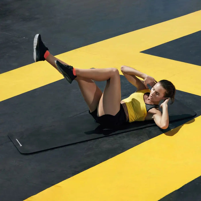 Wozinsky exercise mat 181 x 63 x 0.9 cm thick gymnastic yoga mat pink - Akcesoria sportowe<<<HurtelXML