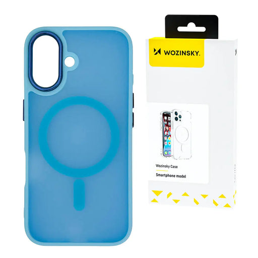 Wozinsky Fashion Case with MagSafe for Samsung Galaxy S24 FE - Blue - Cell phone cases and covers<<<HurtelXML
