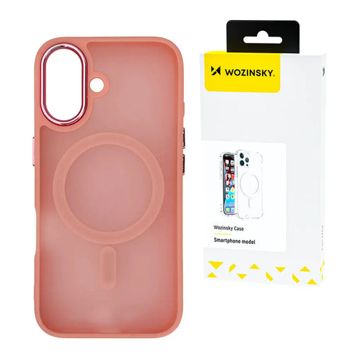 Wozinsky Fashion Case with MagSafe for Samsung Galaxy S24 FE - Pink - Cell phone cases and covers<<<HurtelXML