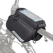 Wozinsky frame bike bag + detachable phone cover up to 6.5 ’1.5l black (WBB7BK) - Torby rowerowe<<<HurtelXML&&&Bags