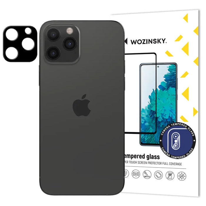 Wozinsky Full Camera Glass 9H Full Camera Tempered Glass for iPhone 12 Pro Camera - Cell phone tempered