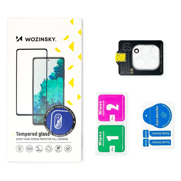 Wozinsky Full Camera Glass 9H tempered glass for the iPhone 16 camera - Cell phone tempered glass<<<HurtelXML
