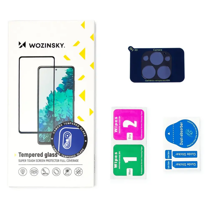 Wozinsky Full Camera Glass iPhone 14 Pro / 14 Pro Max 9H tempered glass for the whole camera - Cell phone tempered